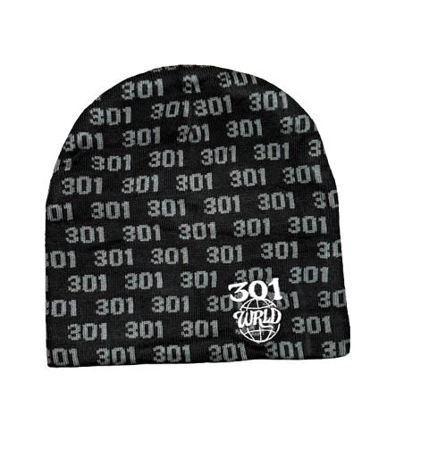 "WRLD" Beanies